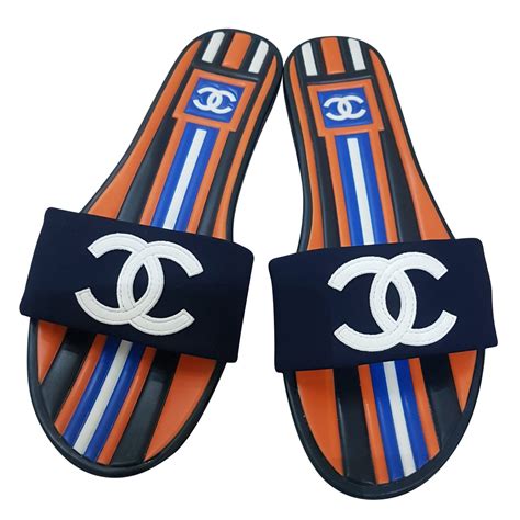 ciabatte mare chanel|Chanel calzatura.